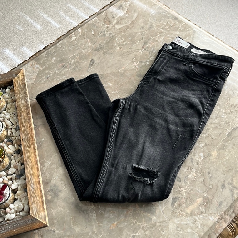 High rise super skinny- short